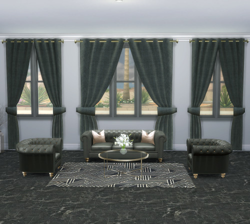 ||  Luxe Curtains || I’ve always felt curtains were kind of lacking in the sims, so we decided