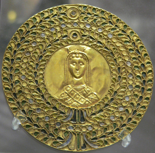 Médaillon of Byzantine Empress Licinia Eudoxia, 5th century