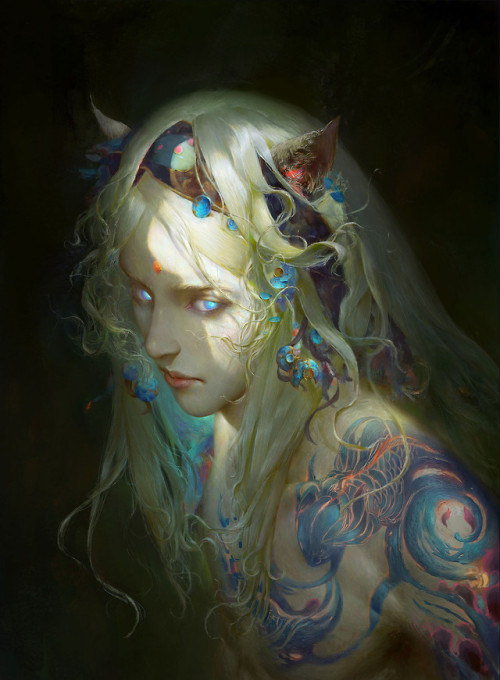 Fish  HE XIAOSONG www.artstation.com/artwork/1od28