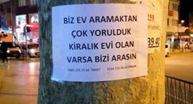 BİZ EV ARAMAKTAN
ÇOK...