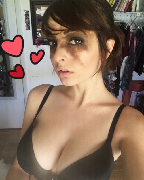 ginkgocrown: did a makeup test of my sweet wife quiet who deserved much more than she got