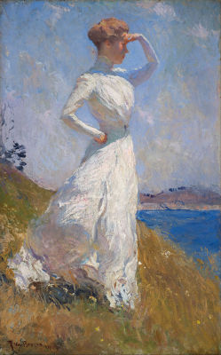 walzerjahrhundert:  Frank Weston Benson,Sunlight,1909