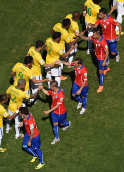 lukas-poldoski-blog:  Brazil v Chile: Round