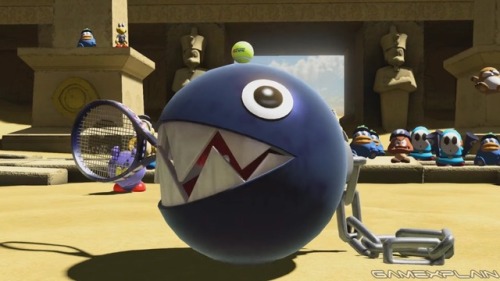 paulthebukkit:  He serves the ball by balancing it on his head  Good boy levels are off the charts  ok my snifit gal needs a chain chomp pet <3
