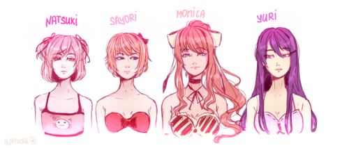 alamiera-tayana:just NatsMONICA, SayoMONICA, MONICA and YuMONICA