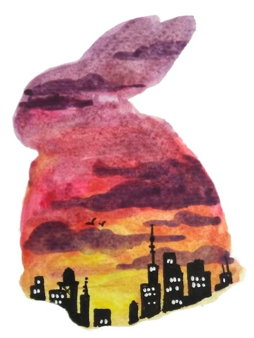 emma-draws:sky rabbits