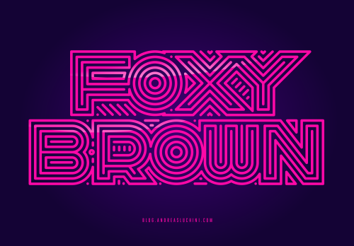 “Foxy Brown” by Andreas Luchini
www.andreasluchini.com