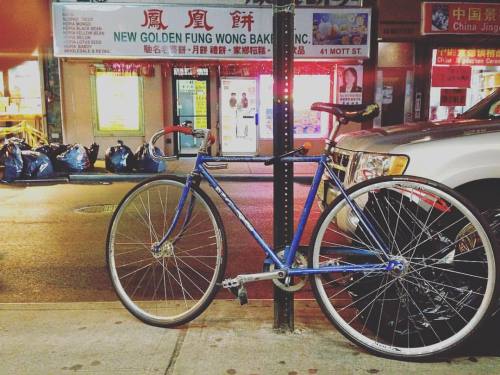 #bikecrush #bikenyc #rossbikes(at Chinatown, Manhattan)