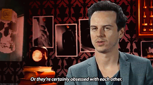 midnytemercury:  Andrew Scott - Sherlock Uncovered : The Villains 
