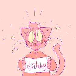 squigglegigs:  quick birthday doodle. its