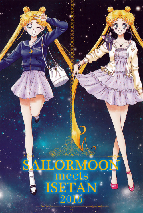 One aspect I really liked of the ISETAN x Sailor Moon collaboration, was that we got to see updated 