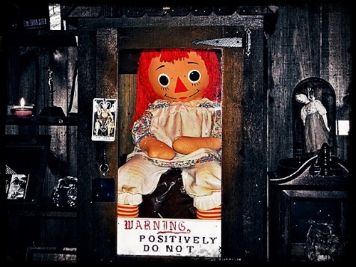 FAMOUS HAUNTS: Annabelle Featured in the 2013 movie The Conjuring, Annabelle is a possessed doll tha