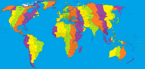 Accurate Time Zone Map Tumblr
