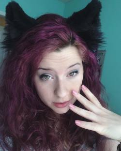 Rainbowflavouredkitten:  Silly Kitty Forgot To Show @Shepherd_Doggy Her Kpp Fox Ears!