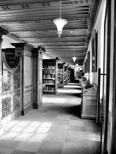 In the South Front of the University Library, even the stoutest heart can falter when a deathly hush falls across the carpet-tiled corridors.