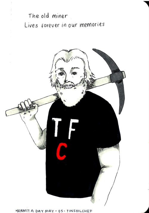 The Truest Hermit, Tfc. (alcohol Marker And Fineliner)