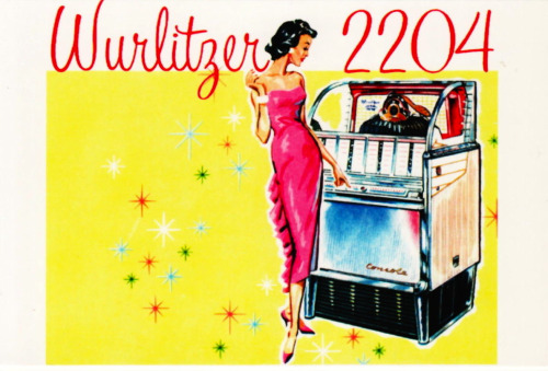 girlsgonevinyl:  Wurlitzer 2204 