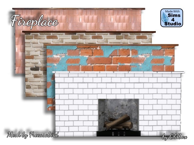 Oldbox1310 Fireplace Kamin Mesh By The Shed Dopecherryblossomheart