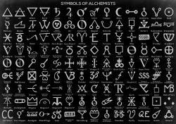 chaosophia218:  Alchemical Symbols.