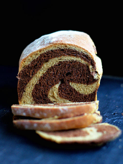 From Gastroposter Moira Pearson: This homemade marbled rye sandwich bread just elevated your breakfa