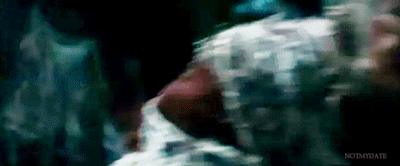notmydate:  Bilbo’s reaction to reclaiming The One Ring from a now-very-dead spider.