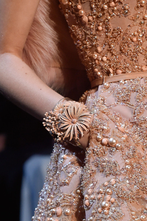 fashionalysed: fashionsprose: Details at Elie Saab Couture F/W 2014 FASHION BLOG