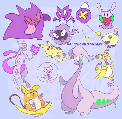 alicechrosnyart:Page o’ Pokemon