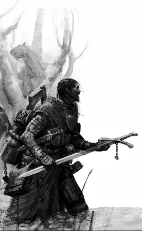 a-40k-author:  Bretonnians by Karl Kopinski. 