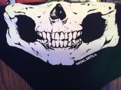 I got this Total Skull mask at a Rob Zombie