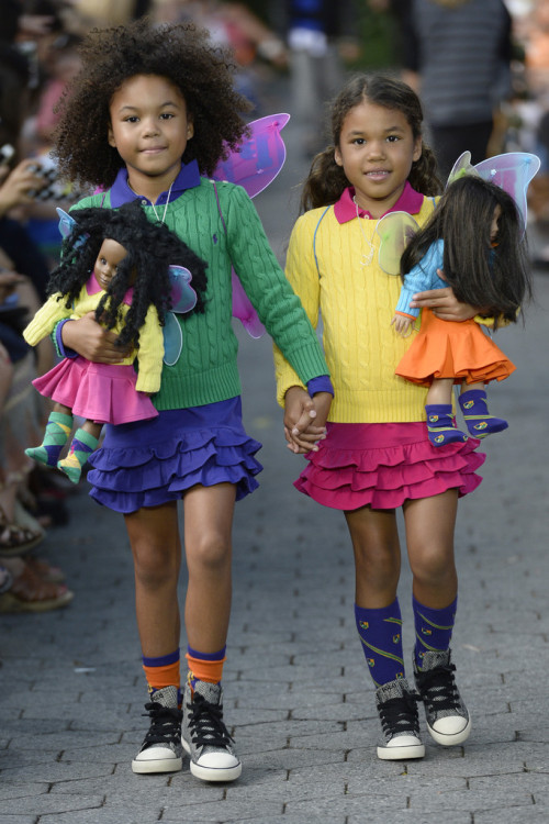 global-fashions:Ralph Lauren Children’s Fashion Show - NYC