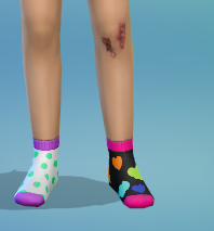 Maxis Match CC World — Scabbed Knees and Bandaids