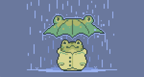 frog mage is finally prepared for the rain | redbubble 