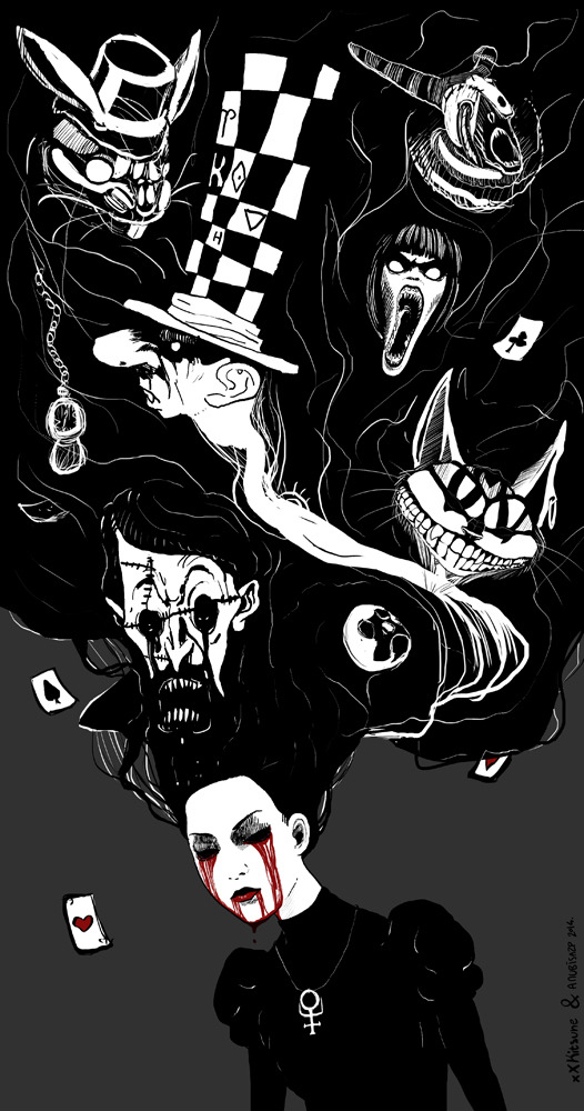 killedtheinnocentpeople:  Is It Mad To Pray For Better Hallucinations? by xXKitsune.