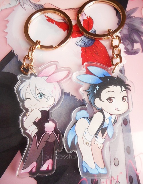 Porn photo My Viktuuri Food and Poodle charms are here!