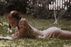 Between the hot temperature and the heat caused by her fantasies about Mr. Crude