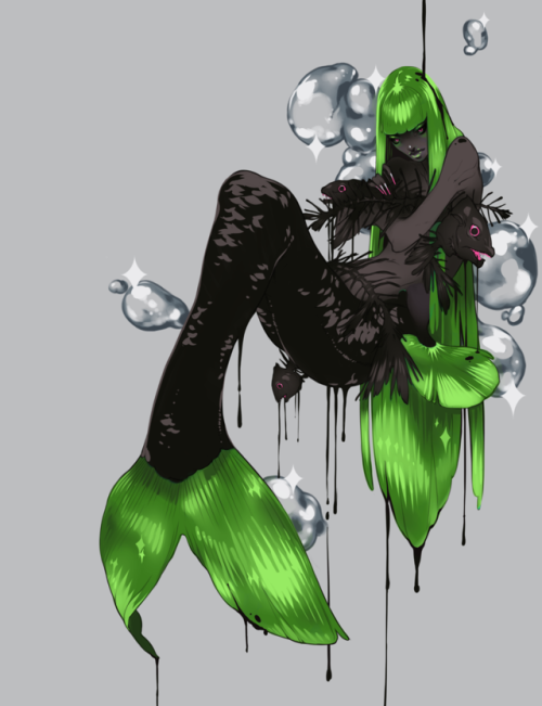 dozdudz:  Caustic Naomi Campbell Mermaid Jush