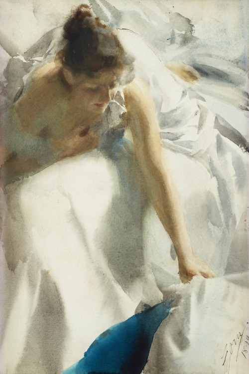 Anders Zorn - Reveil, 1892