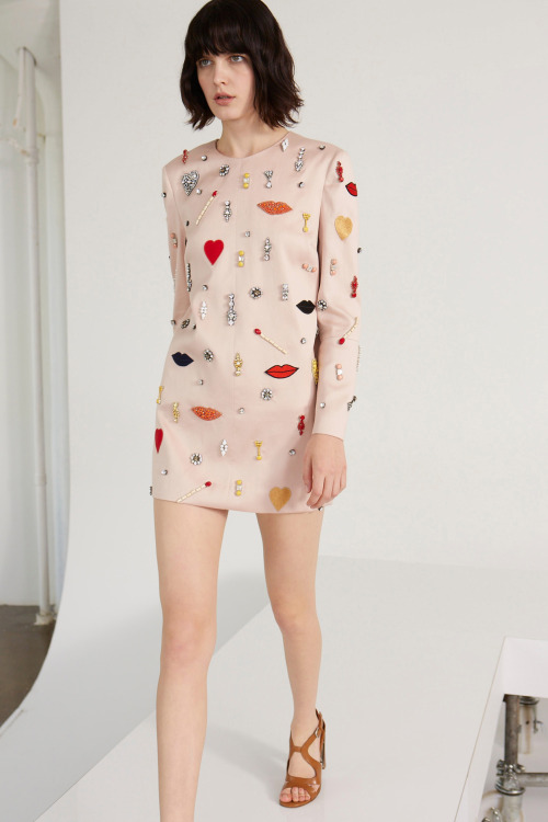 I love this dress from Stella McCartney Resort 2014! The simple silhouette  complements the quirky j