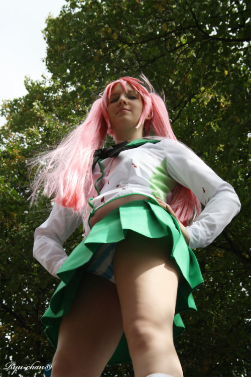 Porn Pics awarepantyshots:  Character: Saya Takagi,