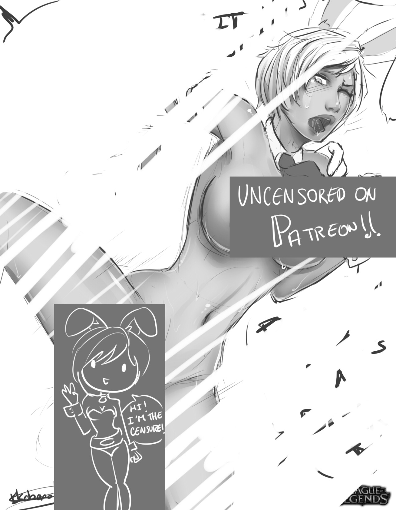 Bunny Riven Uncensored on Patreon! Btw this is the 25th girl!! there is 24 more