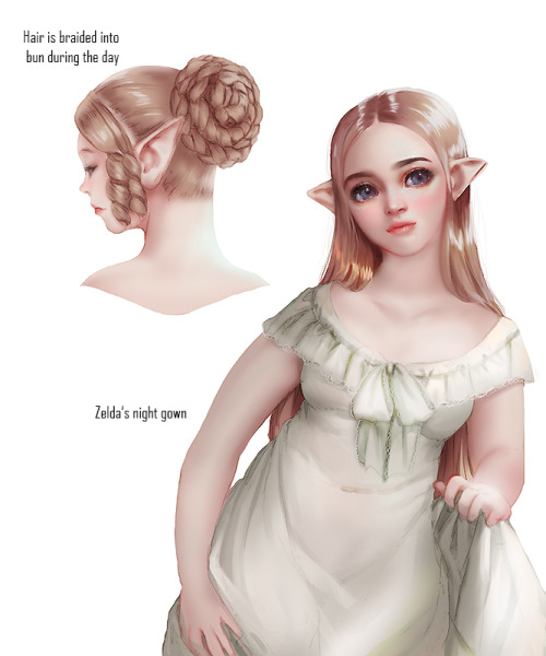 hellodonique: Victorian styled Zelda