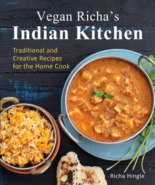 Vegan Richa’s Indian Kitchen Cookbook, now available for pre-order.