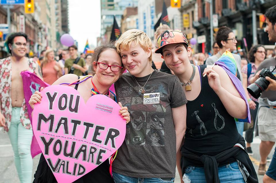 allthecanadianpolitics: Toronto’s Trans March; June 25th, 2017. See the rest of