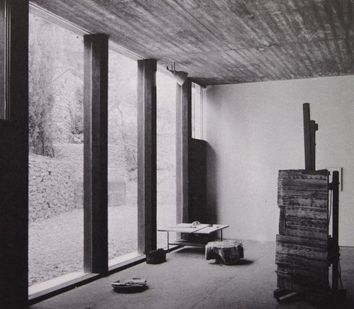shari-vari:  Pierre Soulages’ Home