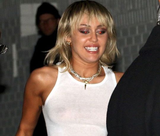 Miley Cyrus See Through Top On Public  (more…)View On WordPress
