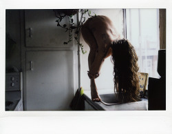 photominimal:  Waterfall. With Jacs Fishburne: Montreal / Fuji Instax 210 Wide