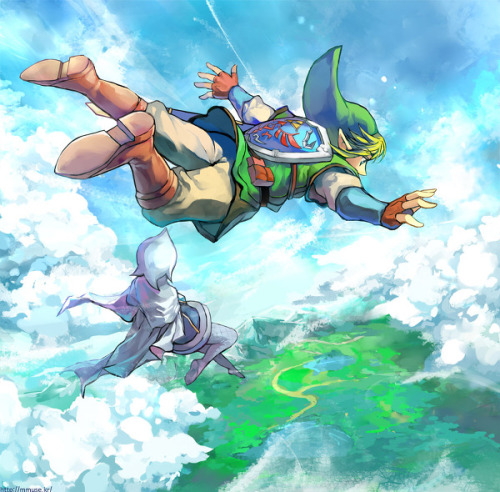 bigsamthompson: Muse&rsquo;s Legend of Zelda artwork is simply amazing; it covers nearly all of 