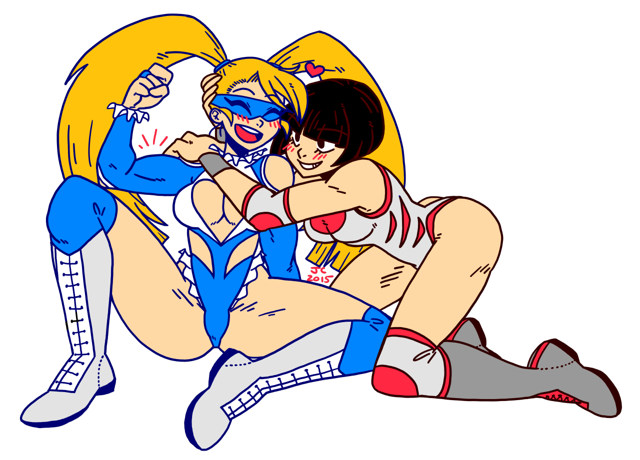 meekstape:im so hype for rainbow mika and her tag team girlfriend omg…two versions