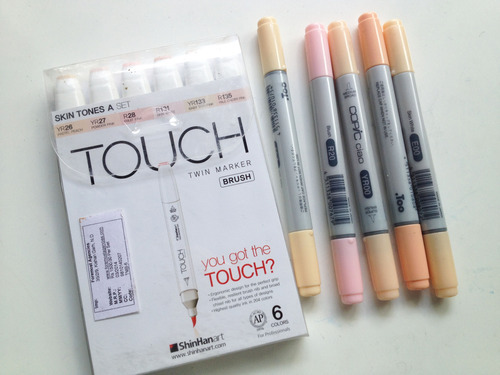 Art Marker Showdown: Copic Sketch Vs. ShinHan Twin Touch