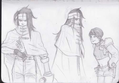 aomineisaaomeanie:More FFVII, Vincent, Vincent and Yuffie, haha.